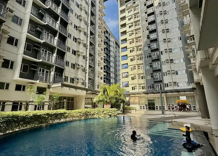 Vine Residences 2br, Unli Wifi, Primevideo, Freeparking Near Mall, Kiddie Pool 902 Manila