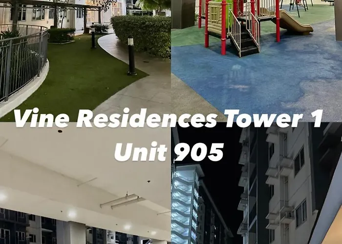 Vine Residences 2br, Unli Wifi, Primevideo, Freeparking Near Mall, Kiddie Pool 902 Apartamento *