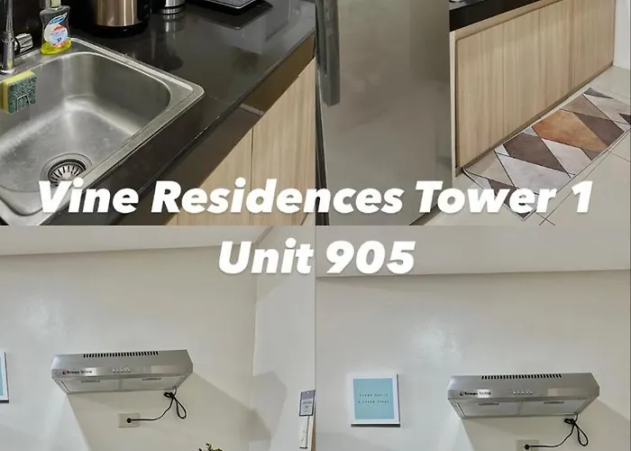 Vine Residences 2br, Unli Wifi, Primevideo, Freeparking Near Mall, Kiddie Pool 902 Apartamento Manila