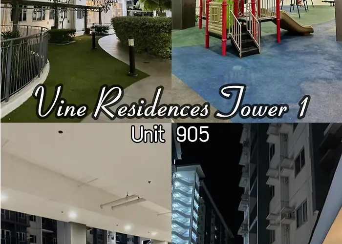 Vine Residences 2br, Unli Wifi, Primevideo, Freeparking Near Mall, Kiddie Pool 902 Apartamento